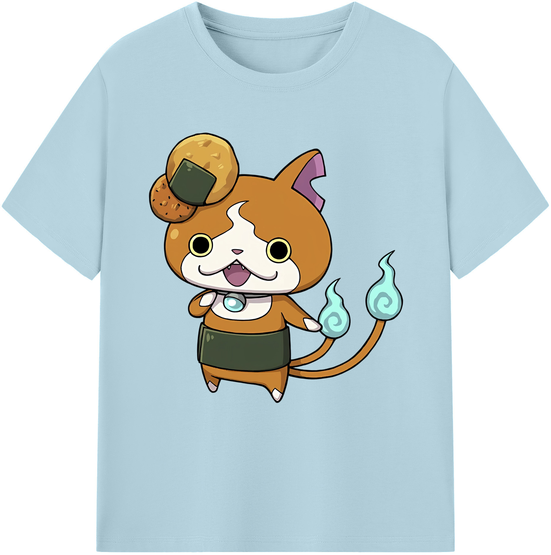 （画像用） 妖怪ウォッチ Yo-kai Watch 綿100％半袖Tシャツ（フロントプリント）